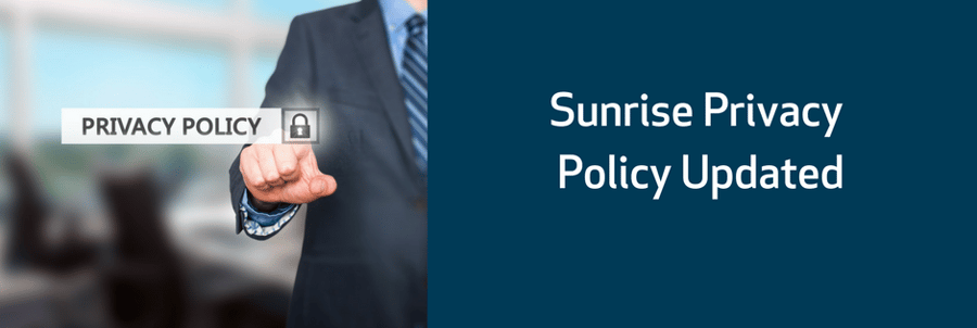 Sunrise Privacy Policy