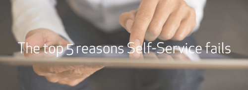 Self Service fails logo