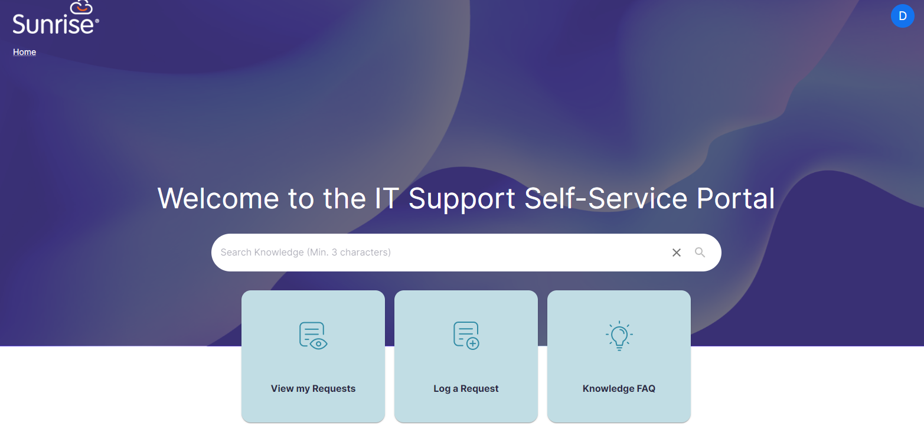 ITSM-Self-Service-Portal