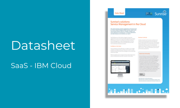 Software-as-a-Service IBM Cloud Datasheet