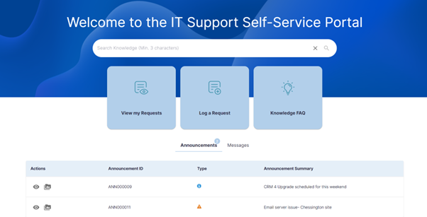 NHS Self Service Portal NHS Self Service Portal